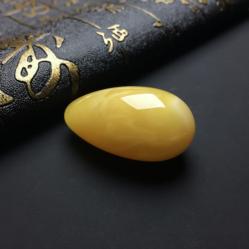 天然蜜蜡吊坠-红掌柜