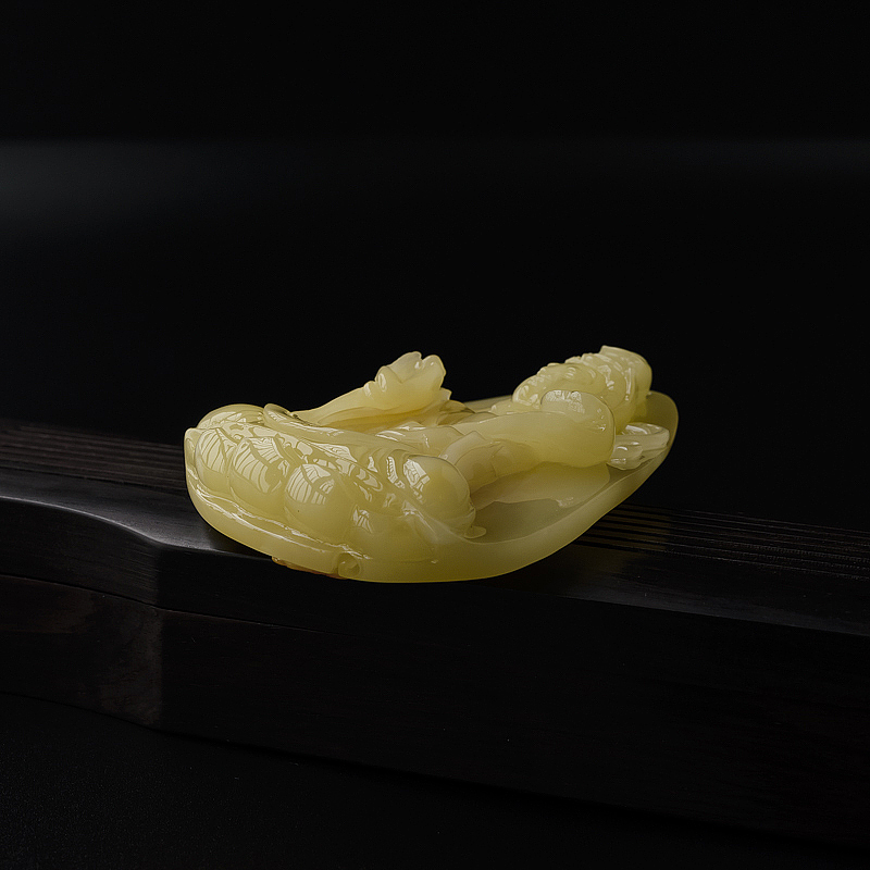 波罗的海天然蜜蜡观音 - 红掌柜