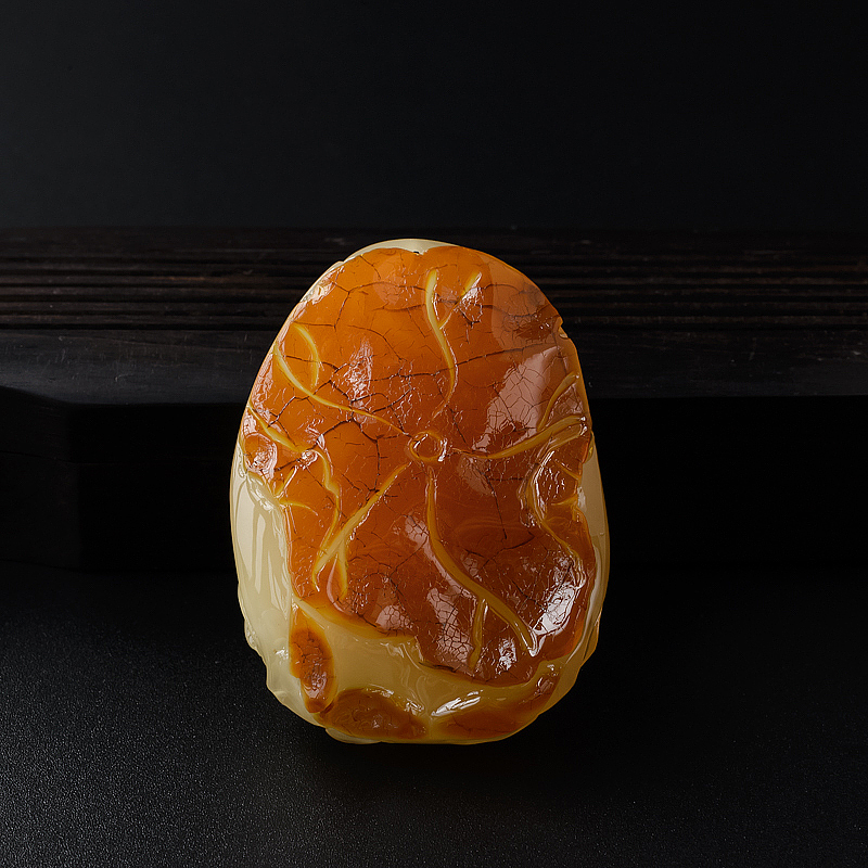 蜜蜡弥勒佛吊坠 - 红掌柜