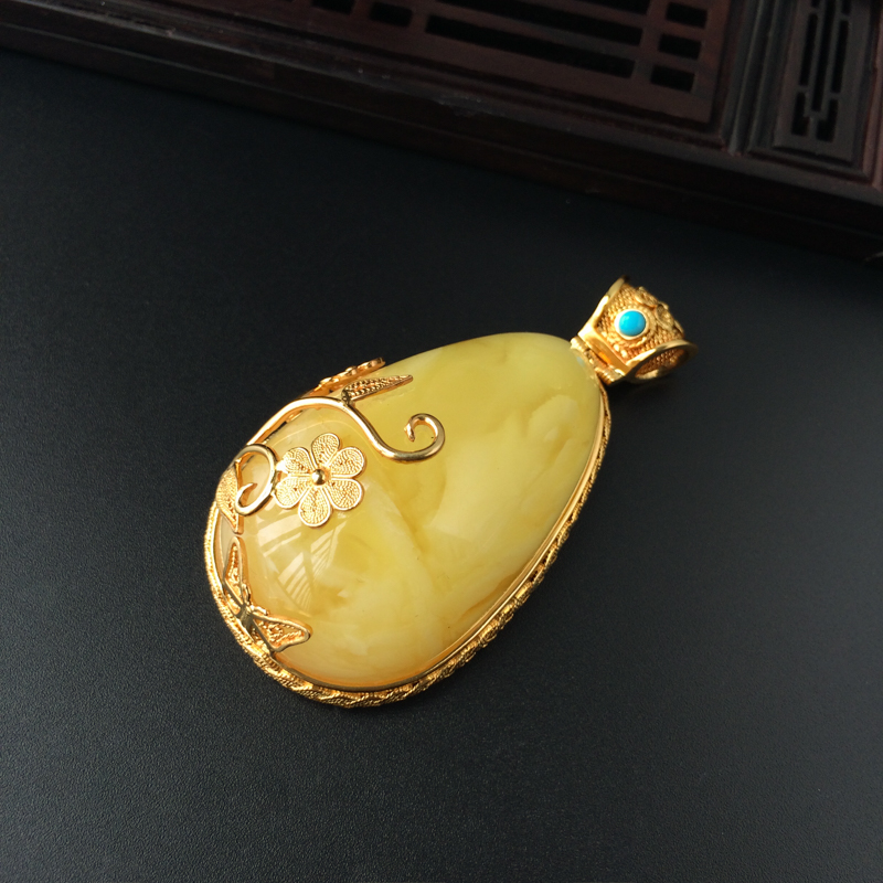 白花蜜水滴吊坠 - 红掌柜