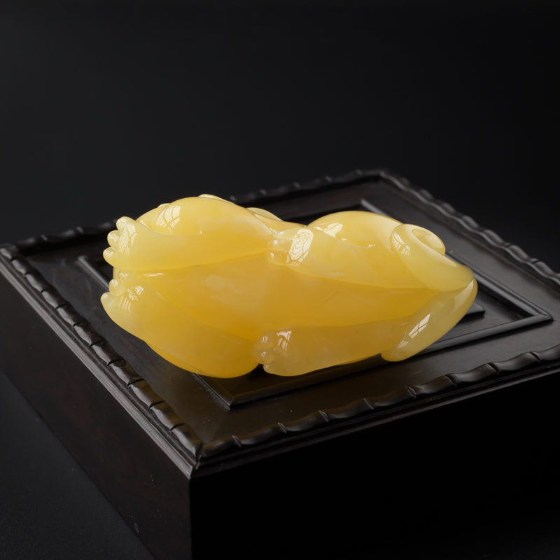 鸡油黄蜜蜡-红掌柜