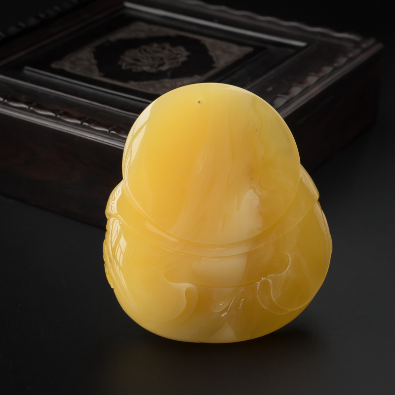 弥勒佛吊坠-红掌柜