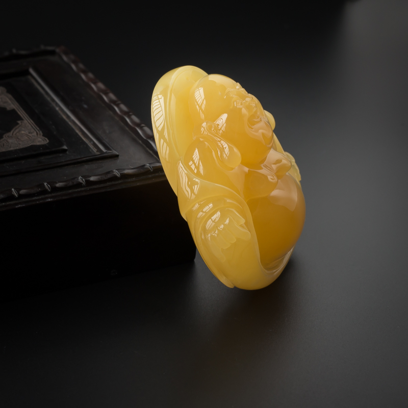 鸡油黄蜜蜡-红掌柜