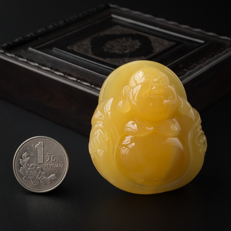 鸡油黄蜜蜡-红掌柜