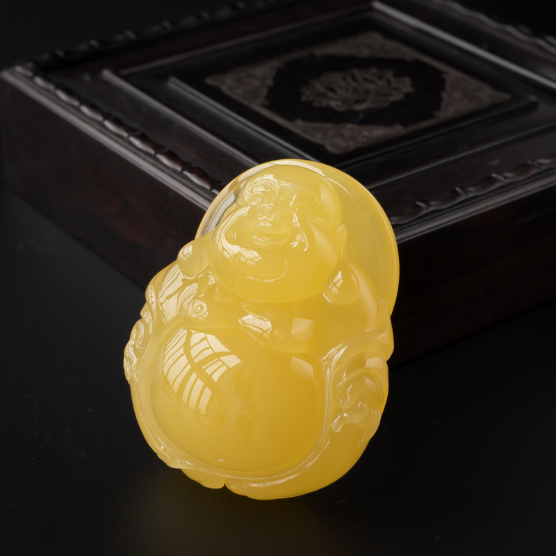 鸡油黄蜜蜡-红掌柜