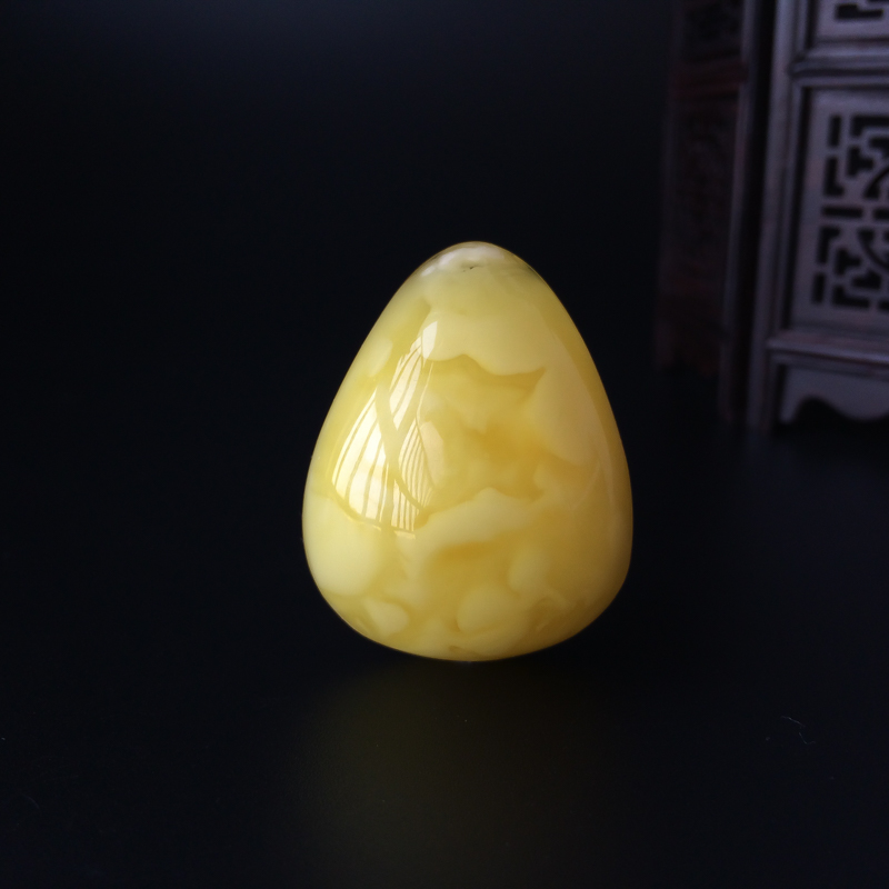 白花蜜水滴吊坠-红掌柜