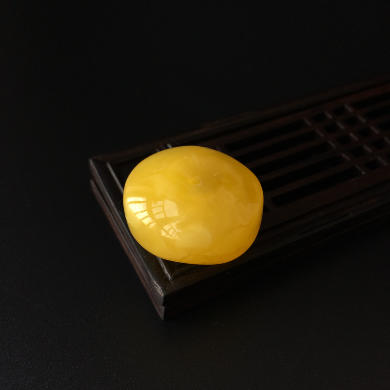 金包蜜平安扣吊坠-红掌柜