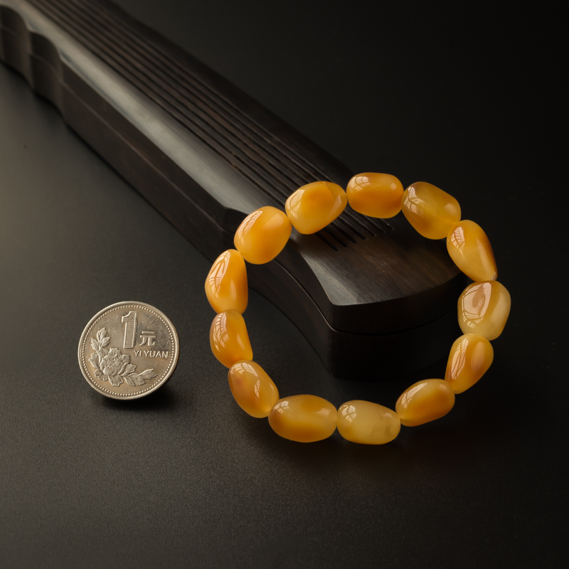 波罗的海蜜蜡手串-红掌柜