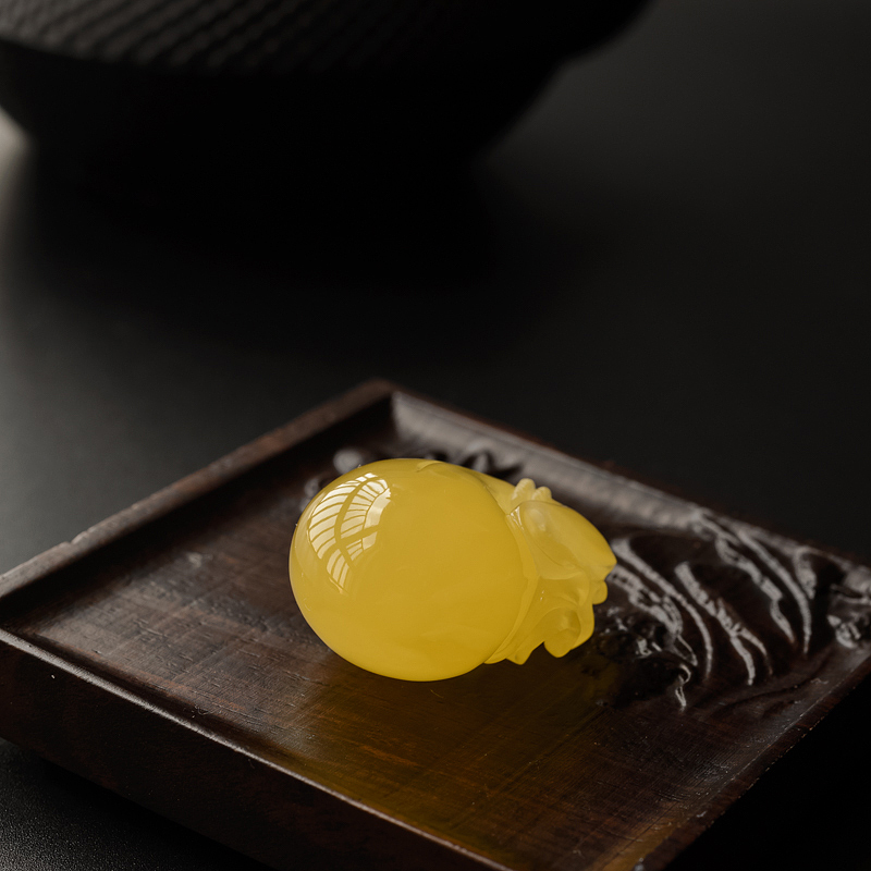 波罗的海柠檬黄蜜蜡吊坠 - 红掌柜