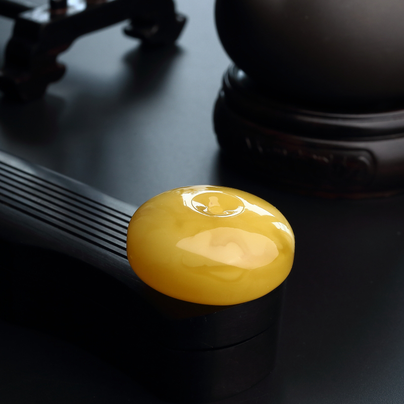 蜜蜡平安扣吊坠 - 红掌柜"