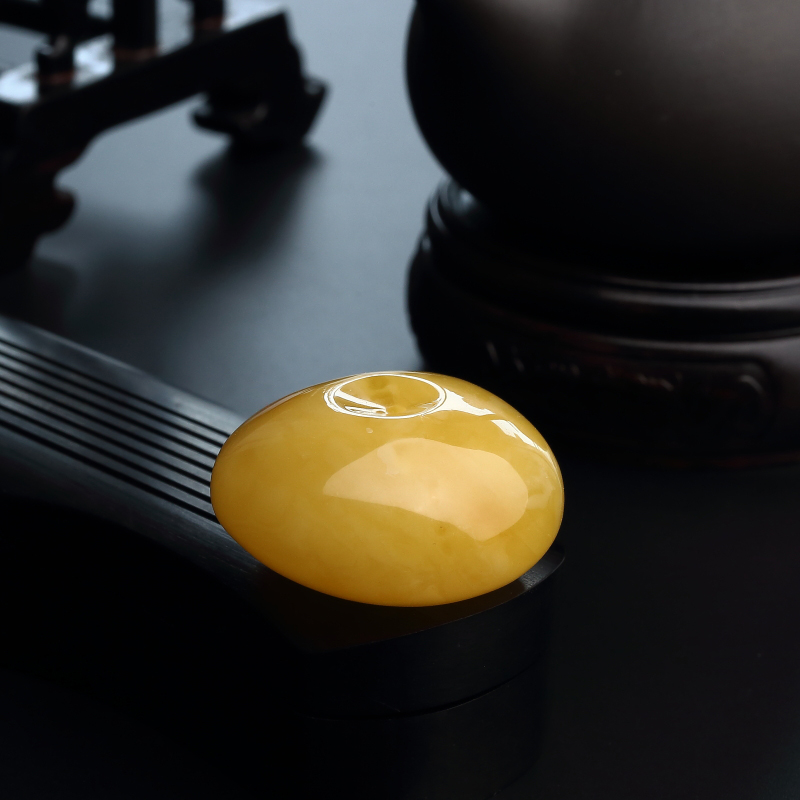 蜜蜡平安扣吊坠 - 红掌柜