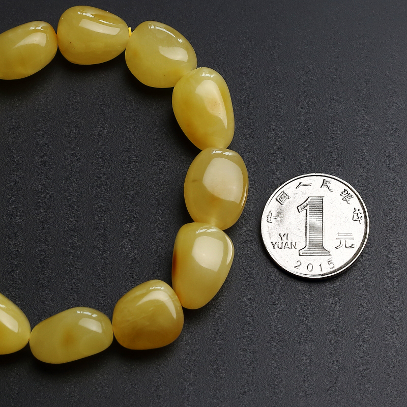 波罗的海蜜蜡随形手串 - 红掌柜