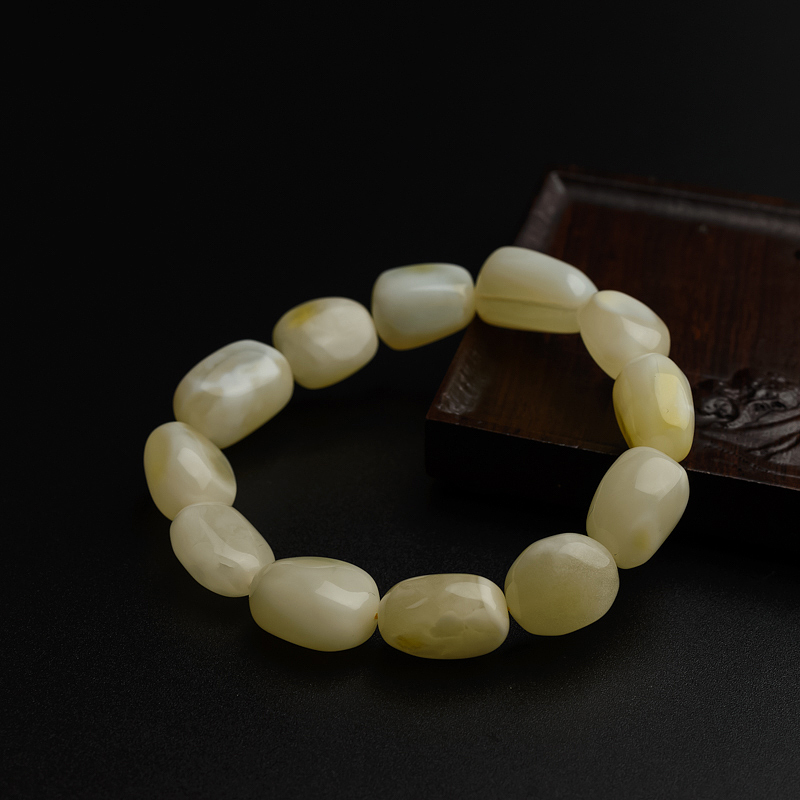 随形蜜蜡手串-红掌柜