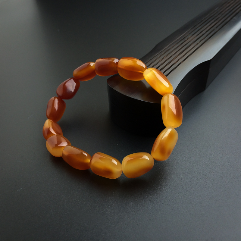 天然蜜蜡随形手串 - 红掌柜