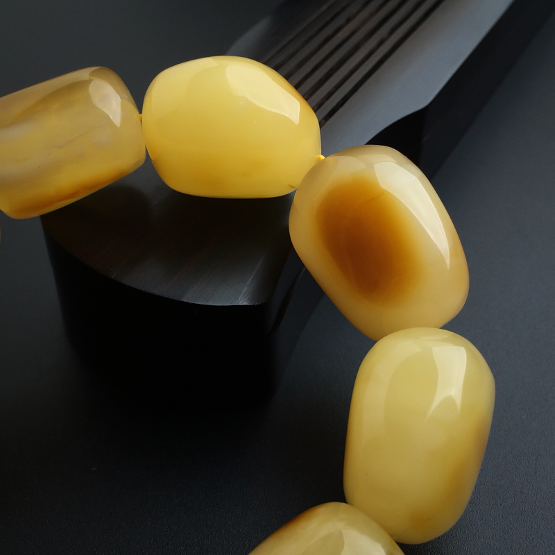 蜜蜡手串-红掌柜