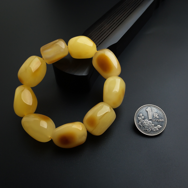 波罗的海蜜蜡手串-红掌柜