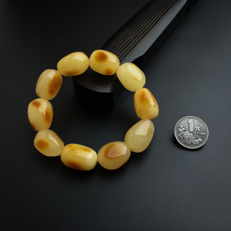 波罗的海蜜蜡手串-红掌柜