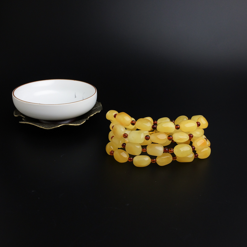 蜜蜡手串 - 红掌柜