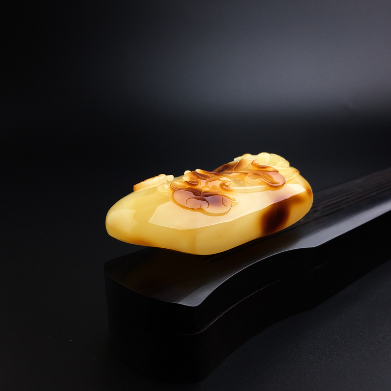 波罗的海蜜蜡荷塘吊坠 - 红掌柜