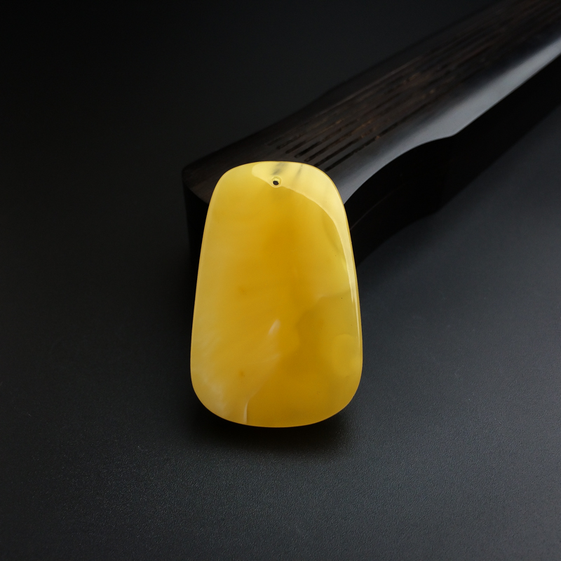 蜜蜡龙凤吊坠 - 红掌柜