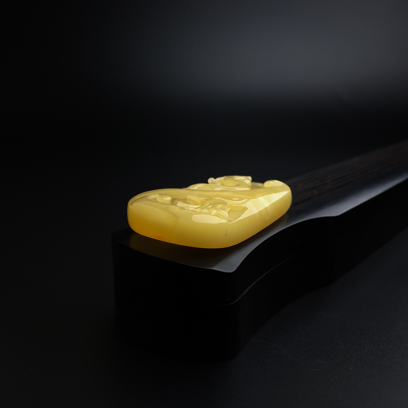 波罗的海蜜蜡龙凤吊坠 - 红掌柜