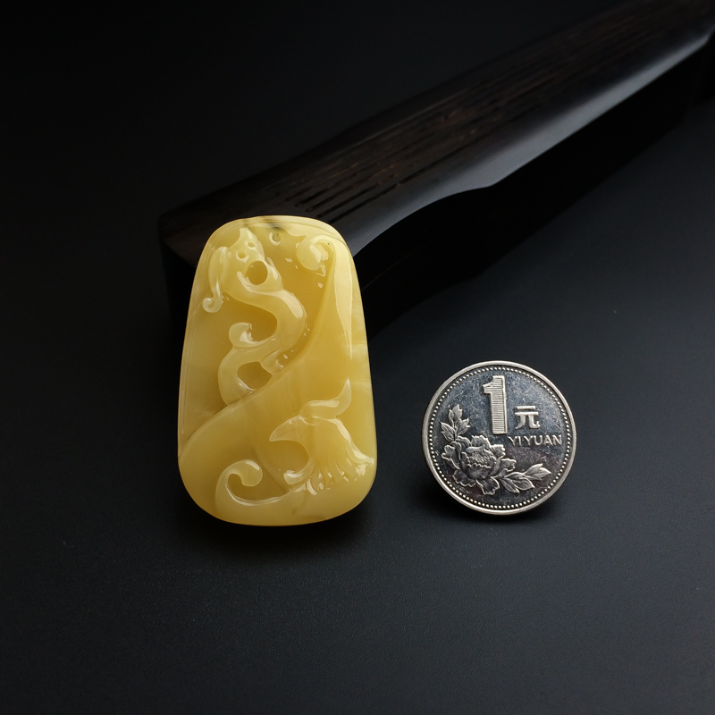 波罗的海蜜蜡吊坠 - 红掌柜