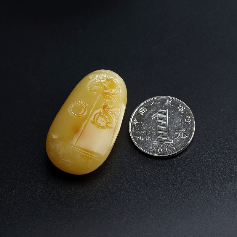 鸡油黄蜜蜡-红掌柜