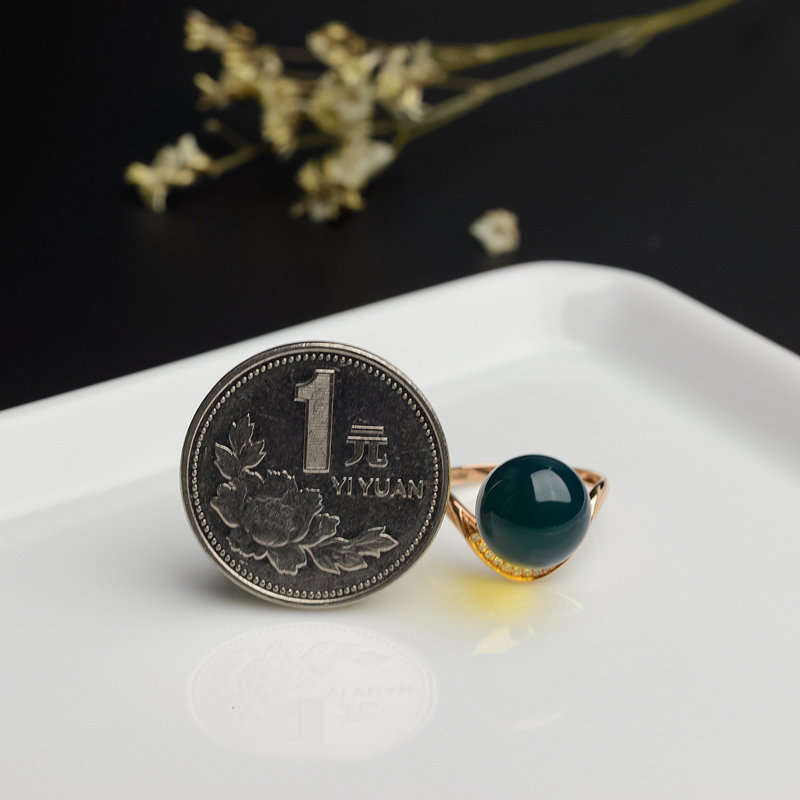 多米尼加天然蓝珀 - 红掌柜