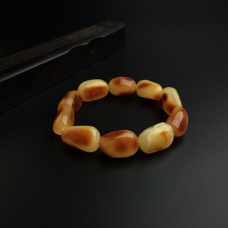 鸡油黄蜜蜡-红掌柜