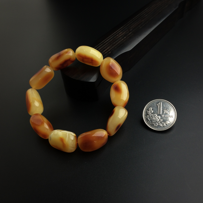 波罗的海蜜蜡手串-红掌柜