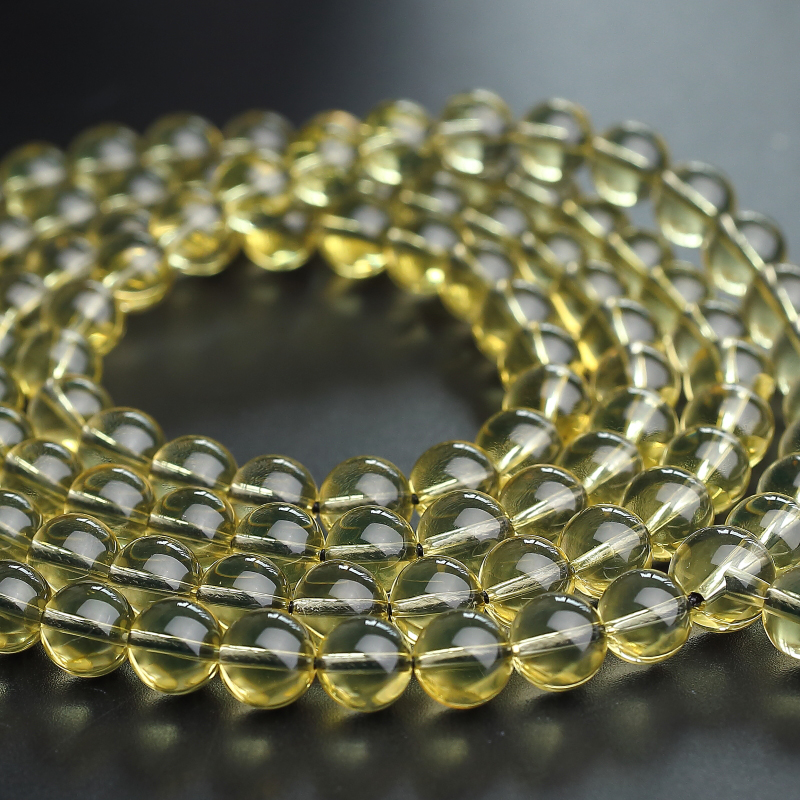 天然墨西哥蓝珀佛珠手串 - 红掌柜