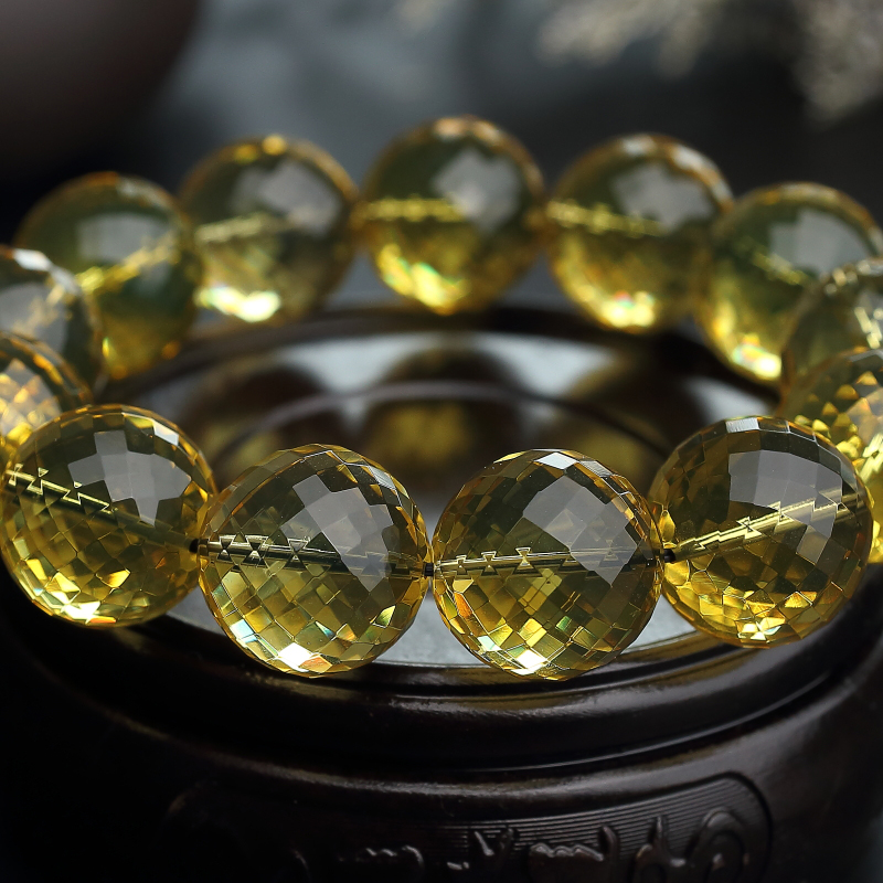 天然墨西哥蓝珀手串 - 红掌柜