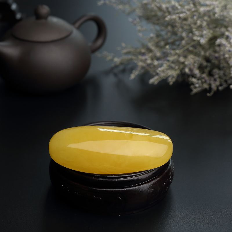 蜜蜡随形吊坠-红掌柜