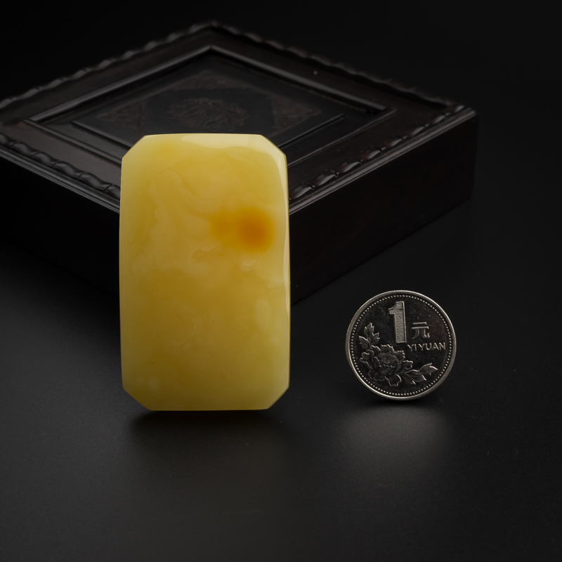 满蜜无事牌吊坠-红掌柜