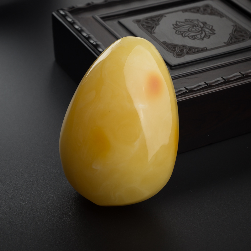 满蜜蜜蜡随形吊坠-红掌柜