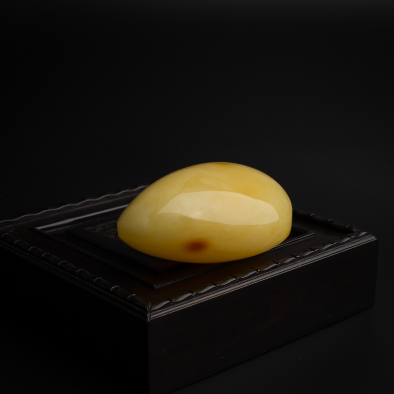 蜜蜡随形吊坠-红掌柜