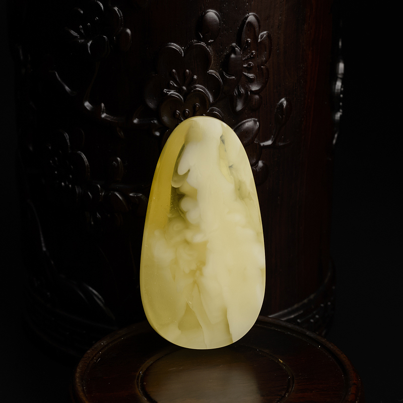 波罗的海天然蜜蜡随形吊坠-红掌柜