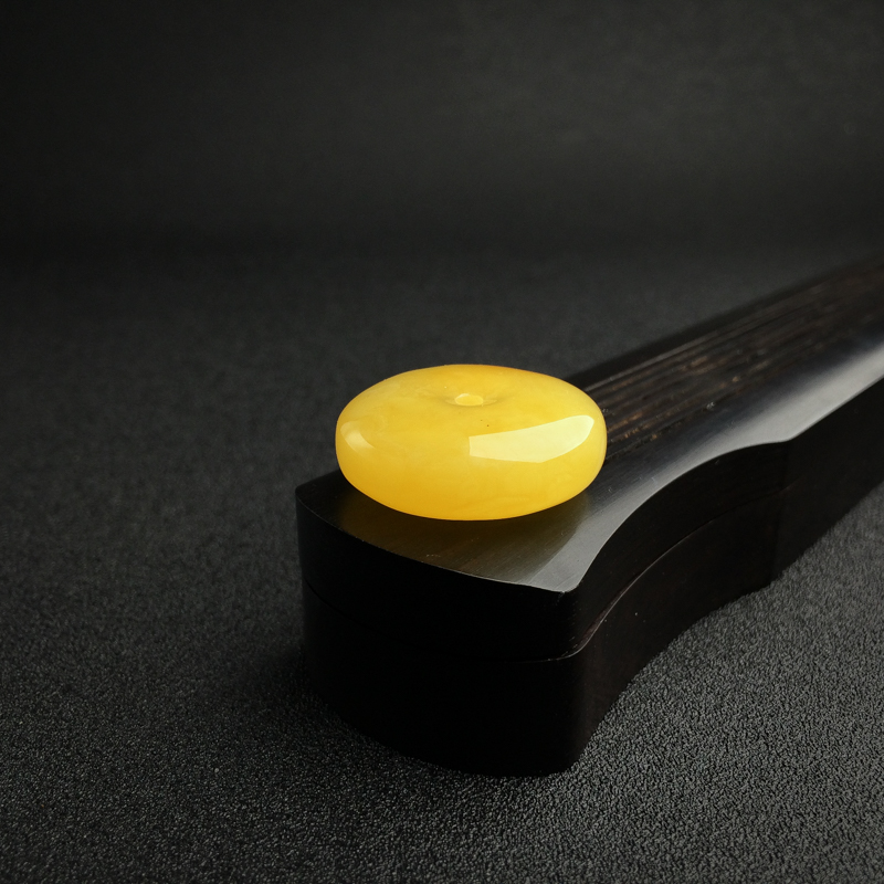 波罗的海蜜蜡平安扣吊坠 - 红掌柜