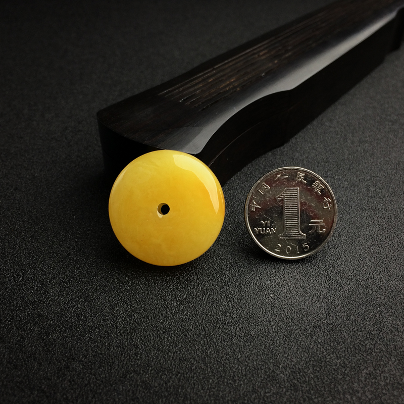 波罗的海天然鸡油黄蜜蜡吊坠 - 红掌柜