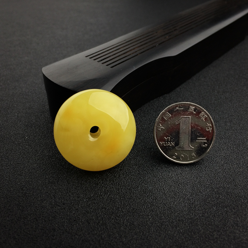 波罗的海天然鸡油黄蜜蜡吊坠 - 红掌柜