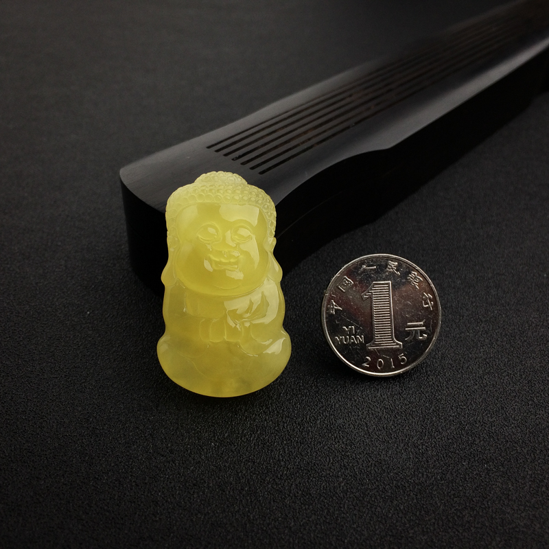 天然蜜蜡宝宝佛吊坠 - 红掌柜