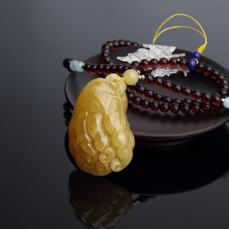 天然血珀项链-红掌柜