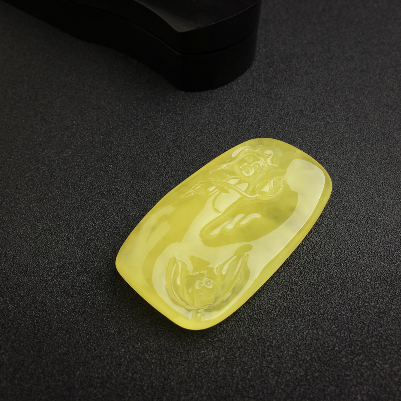 波罗的海蜜蜡挂件-红掌柜