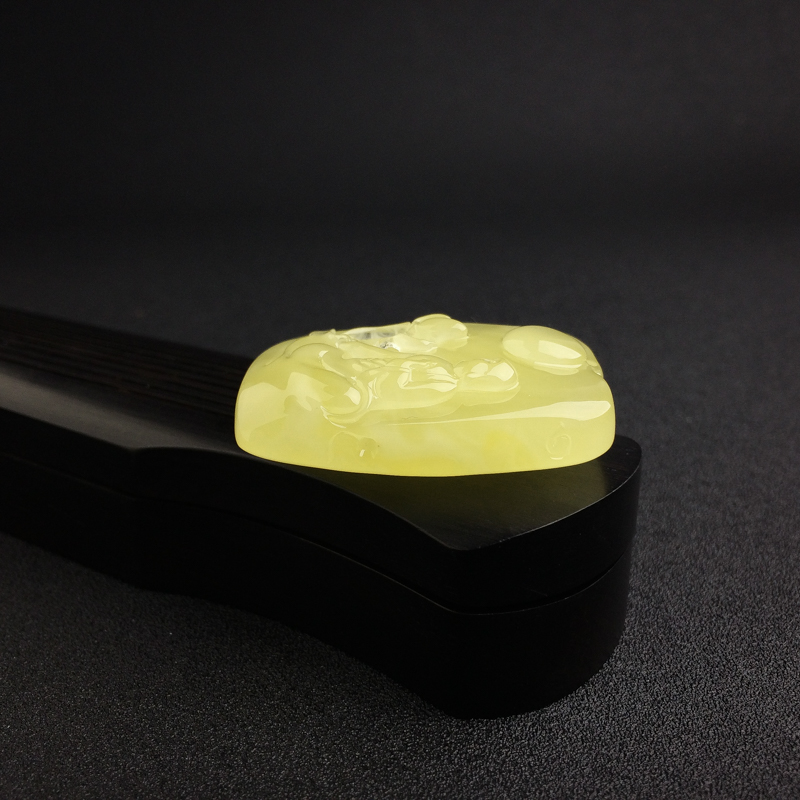 蜜蜡佛吊坠 - 红掌柜