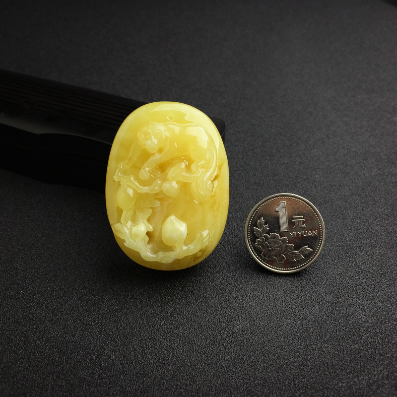 波罗的海蜜蜡吊坠 - 红掌柜