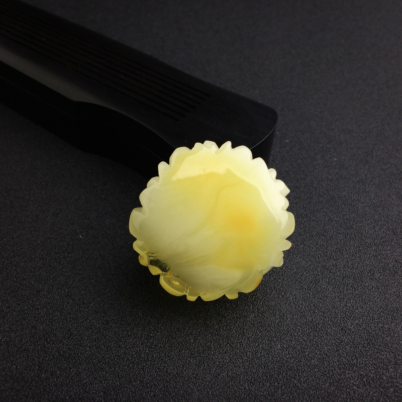 柠檬黄蜜蜡吊坠 - 红掌柜