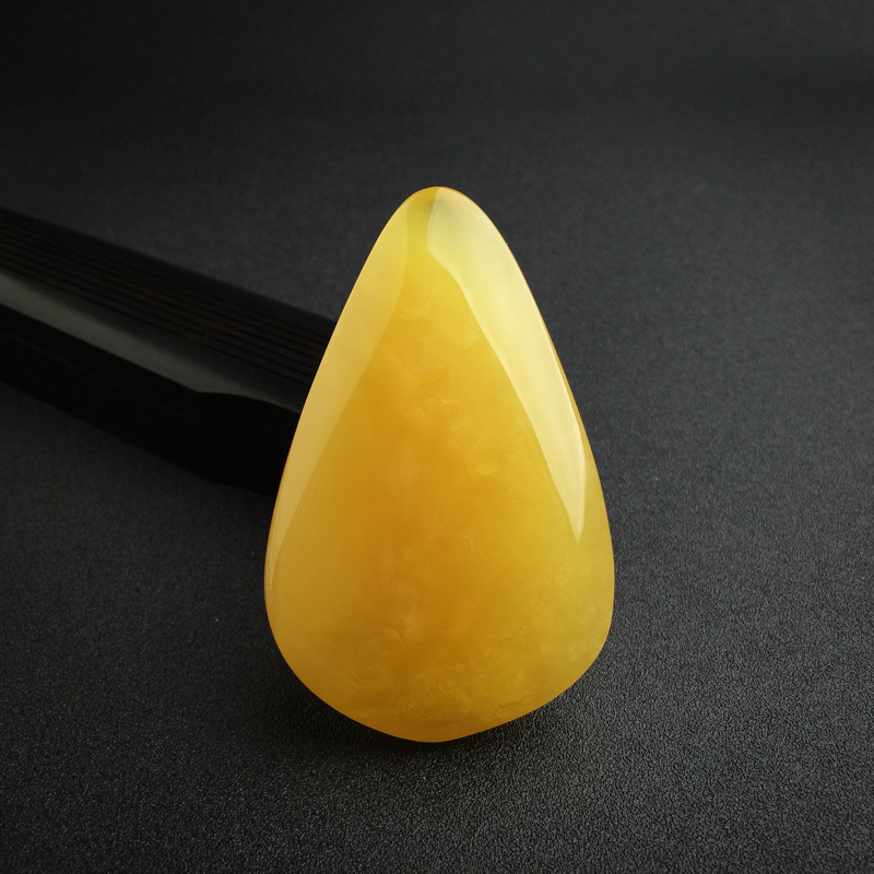 糖色蜜蜡随形吊坠 - 红掌柜