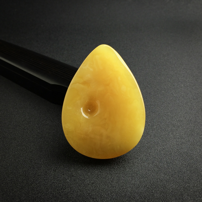 糖色蜜蜡随形吊坠 - 红掌柜