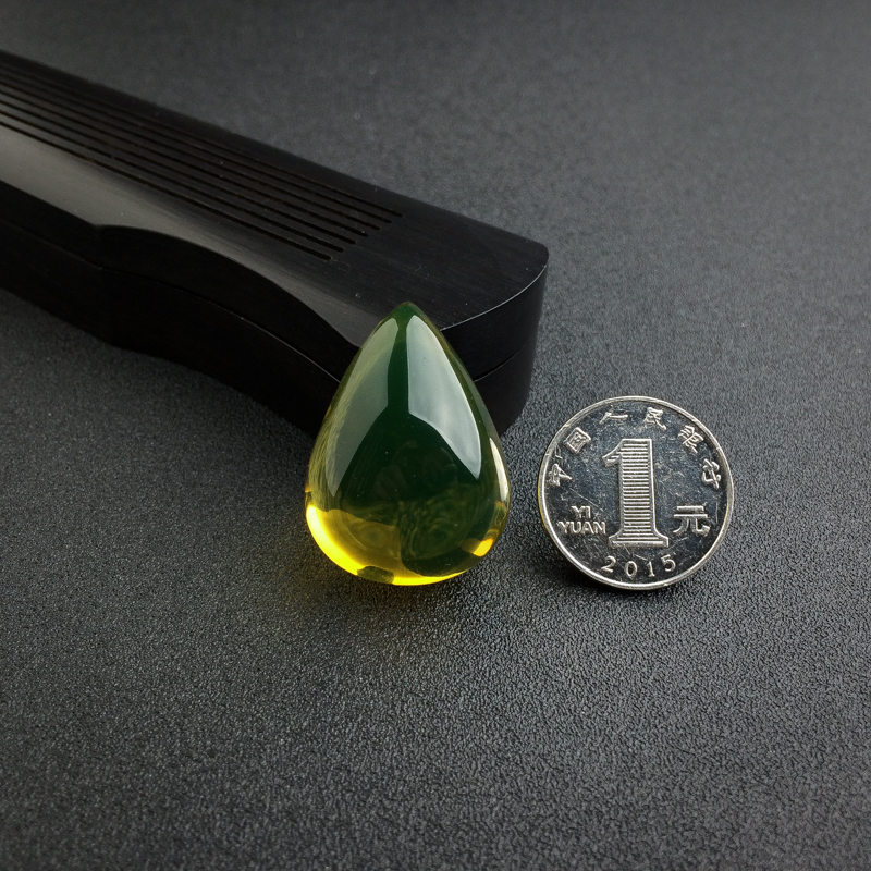 墨西哥蓝珀吊坠 - 红掌柜