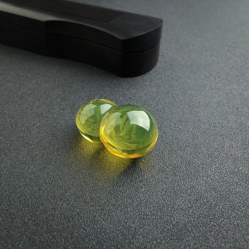 天然蓝珀吊坠 - 红掌柜